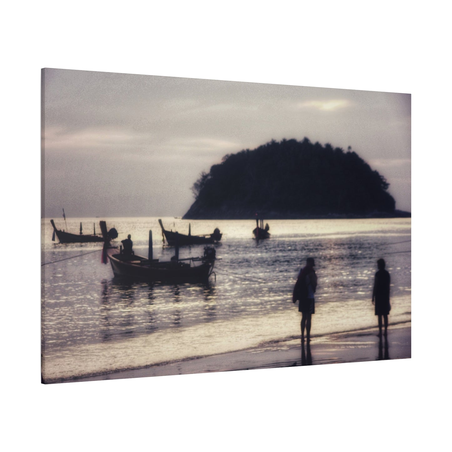Serene Beach Canvas Print