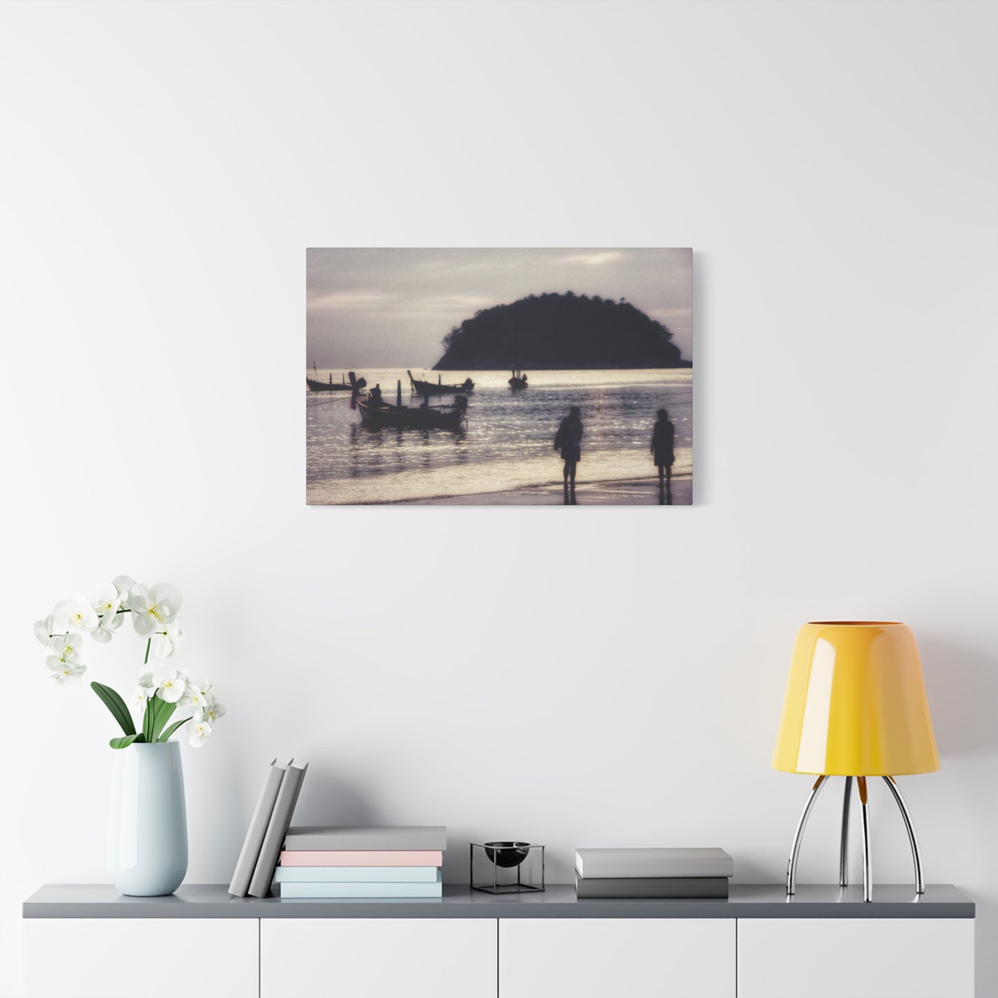 Serene Beach Canvas Print