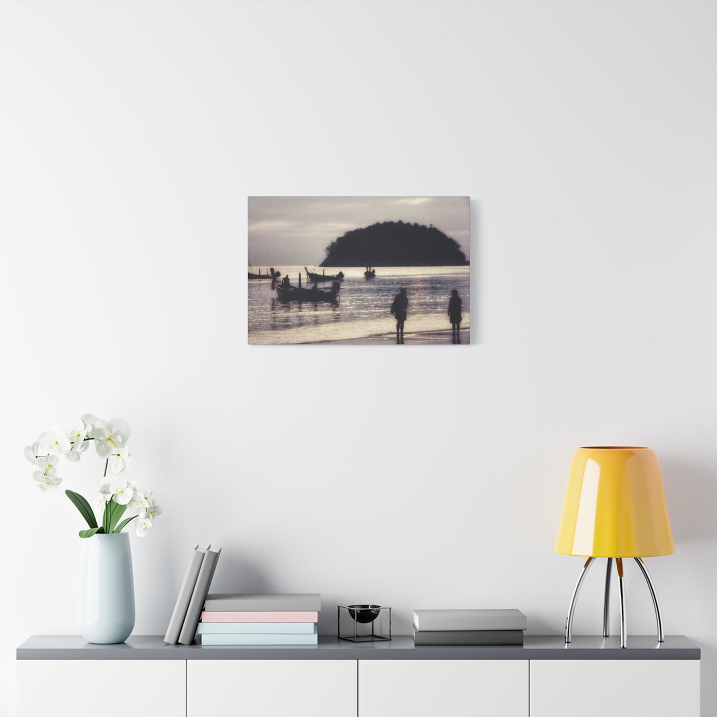 Serene Beach Canvas Print