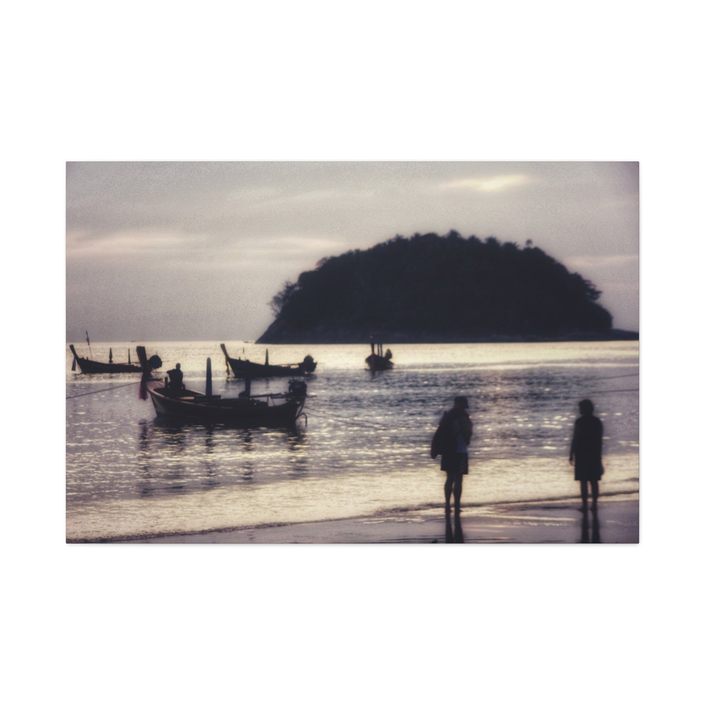 Serene Beach Canvas Print