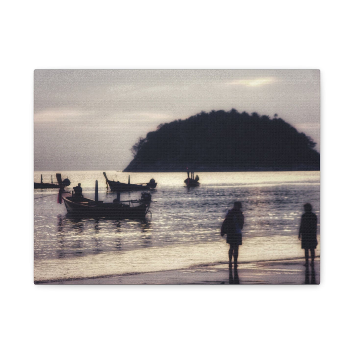 Serene Beach Canvas Print