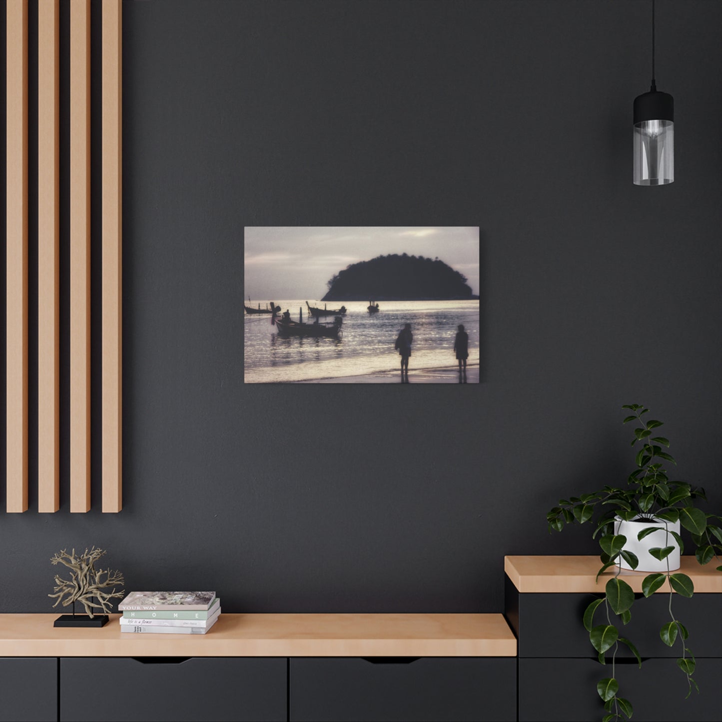 Serene Beach Canvas Print