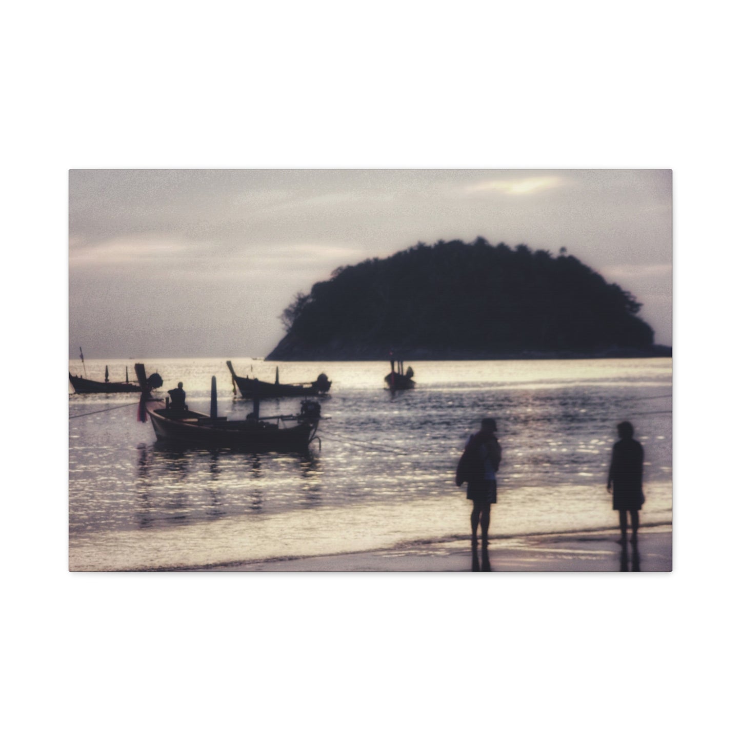 Serene Beach Canvas Print