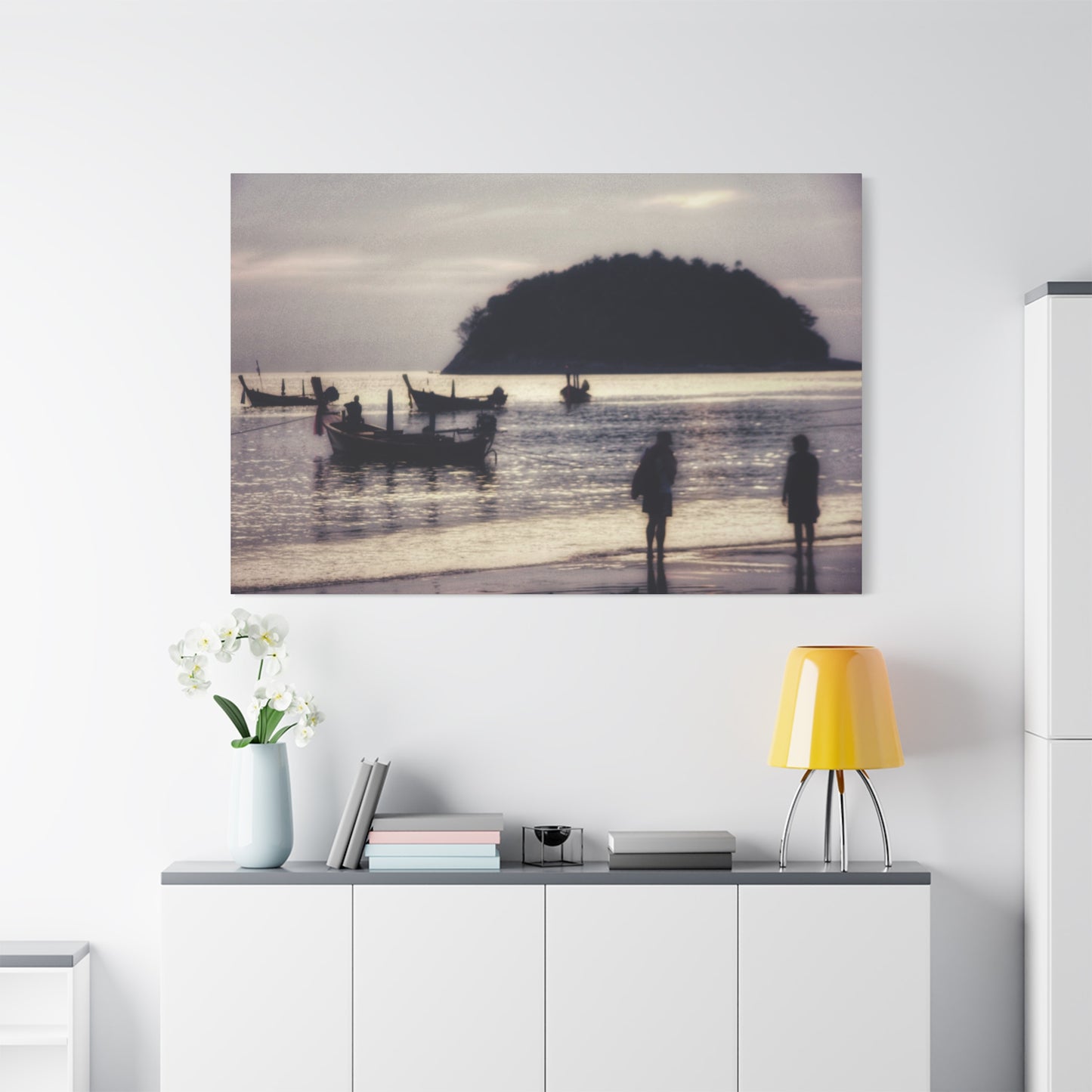 Serene Beach Canvas Print