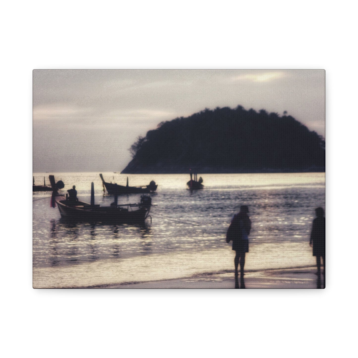 Serene Beach Canvas Print