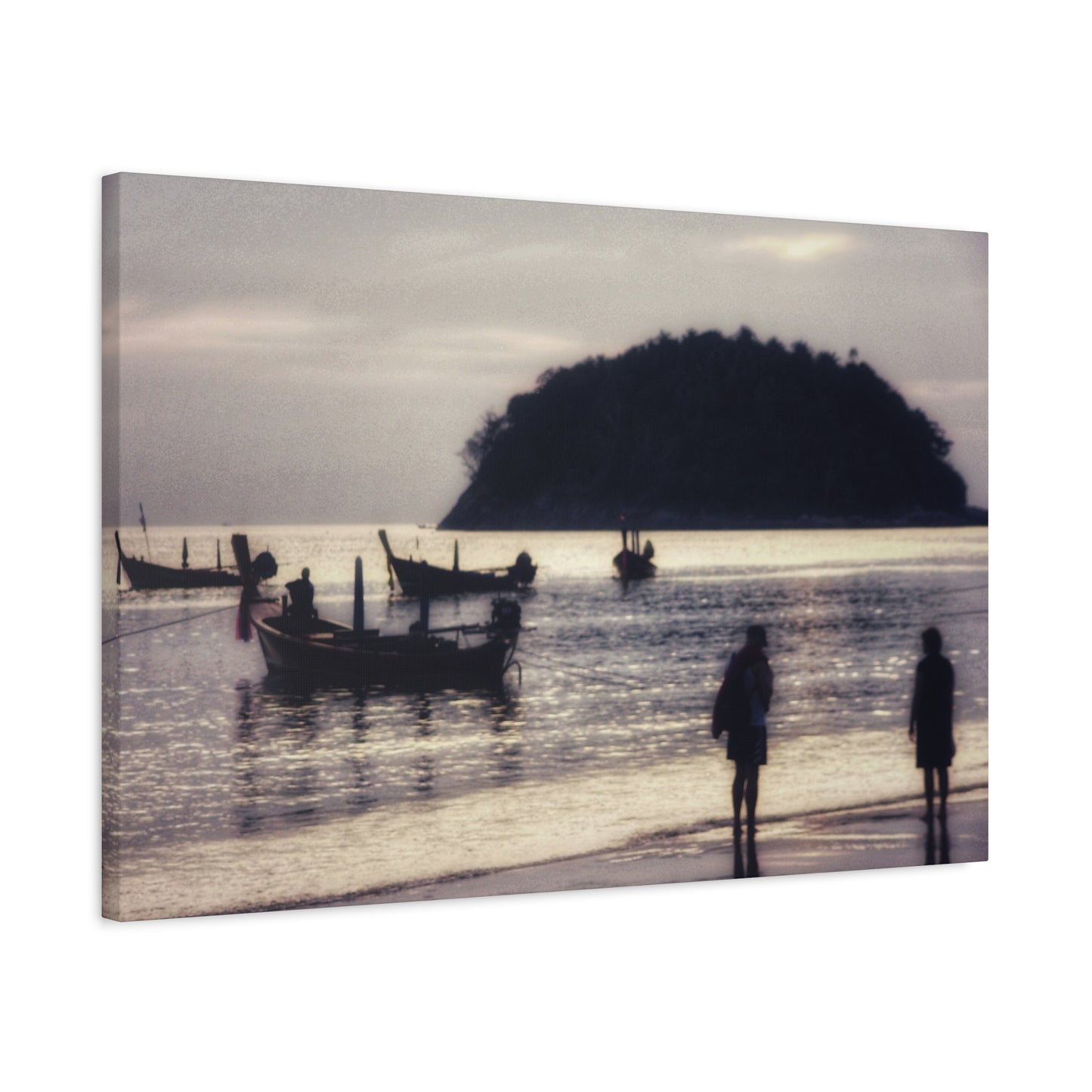 Serene Beach Canvas Print