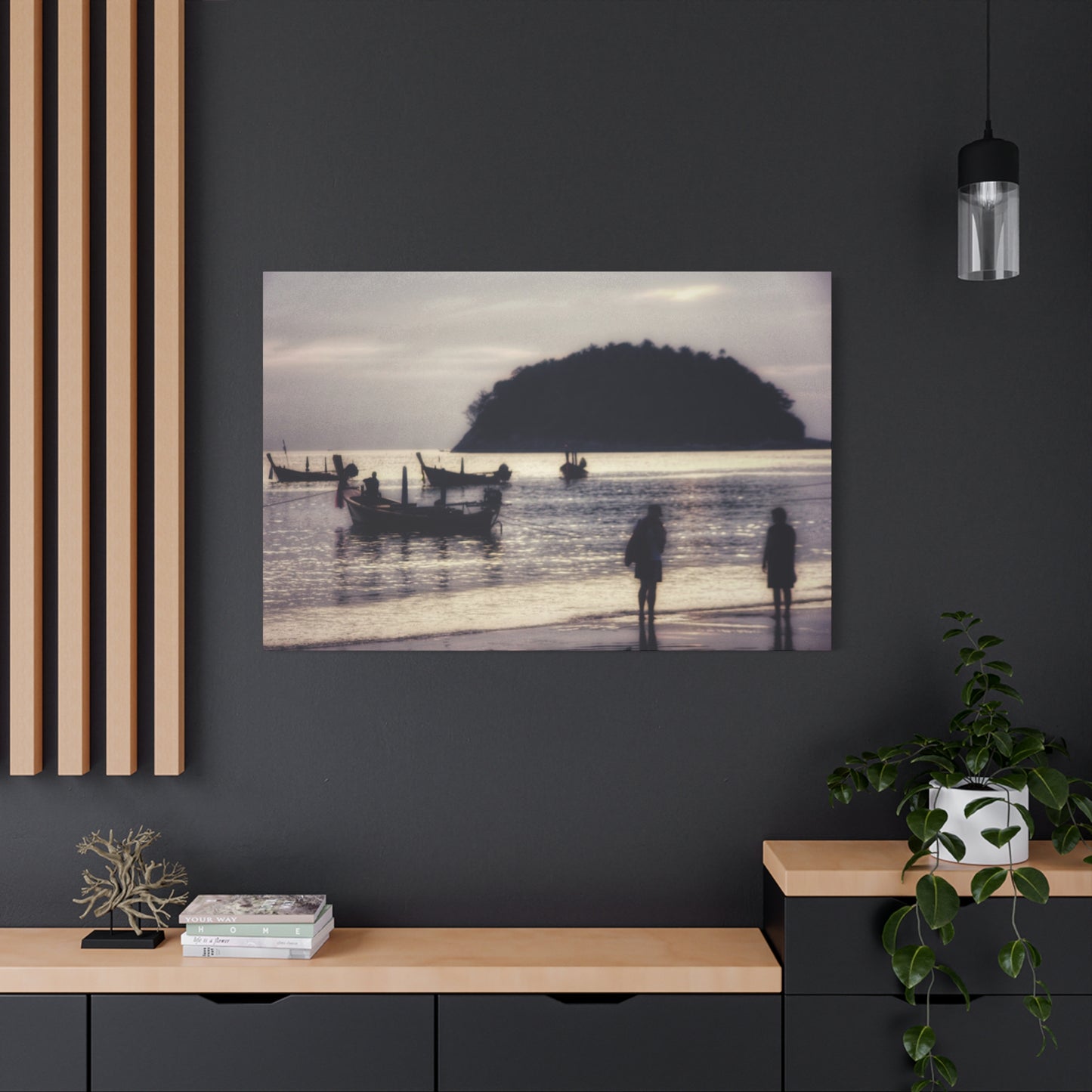 Serene Beach Canvas Print