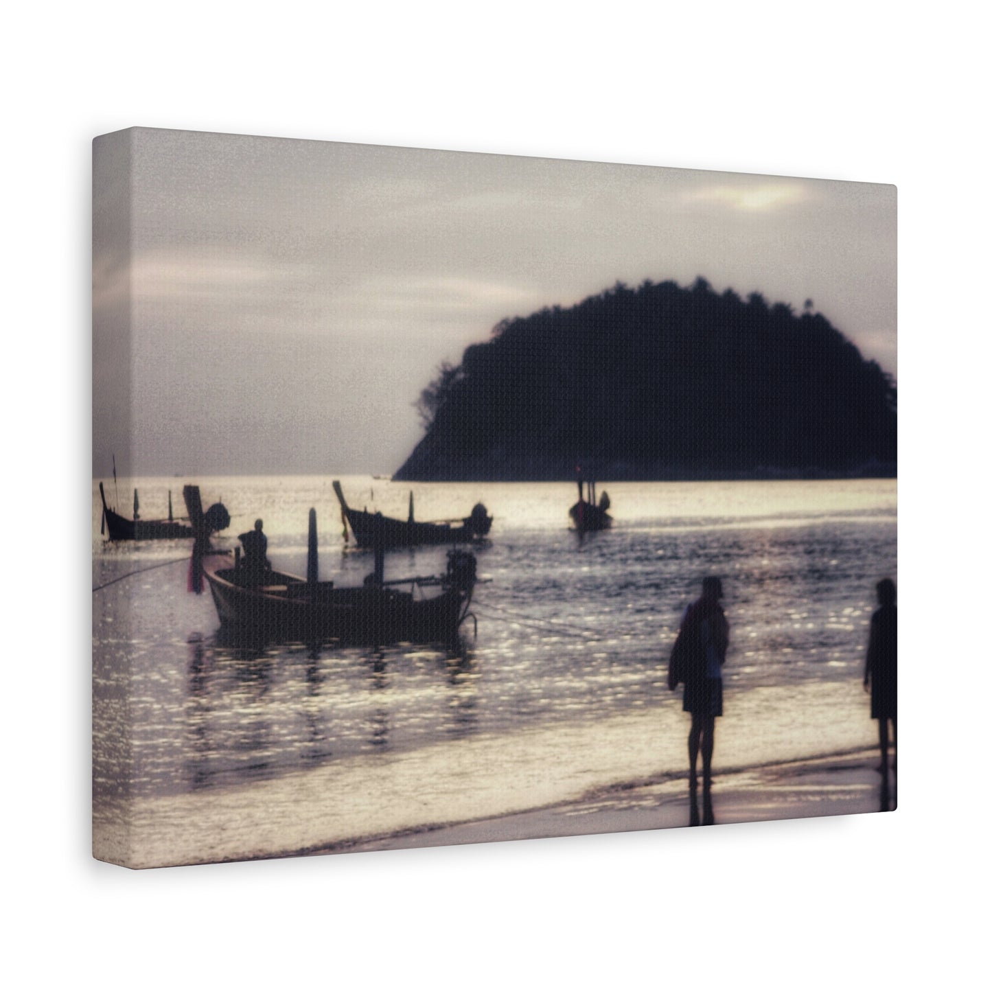 Serene Beach Canvas Print