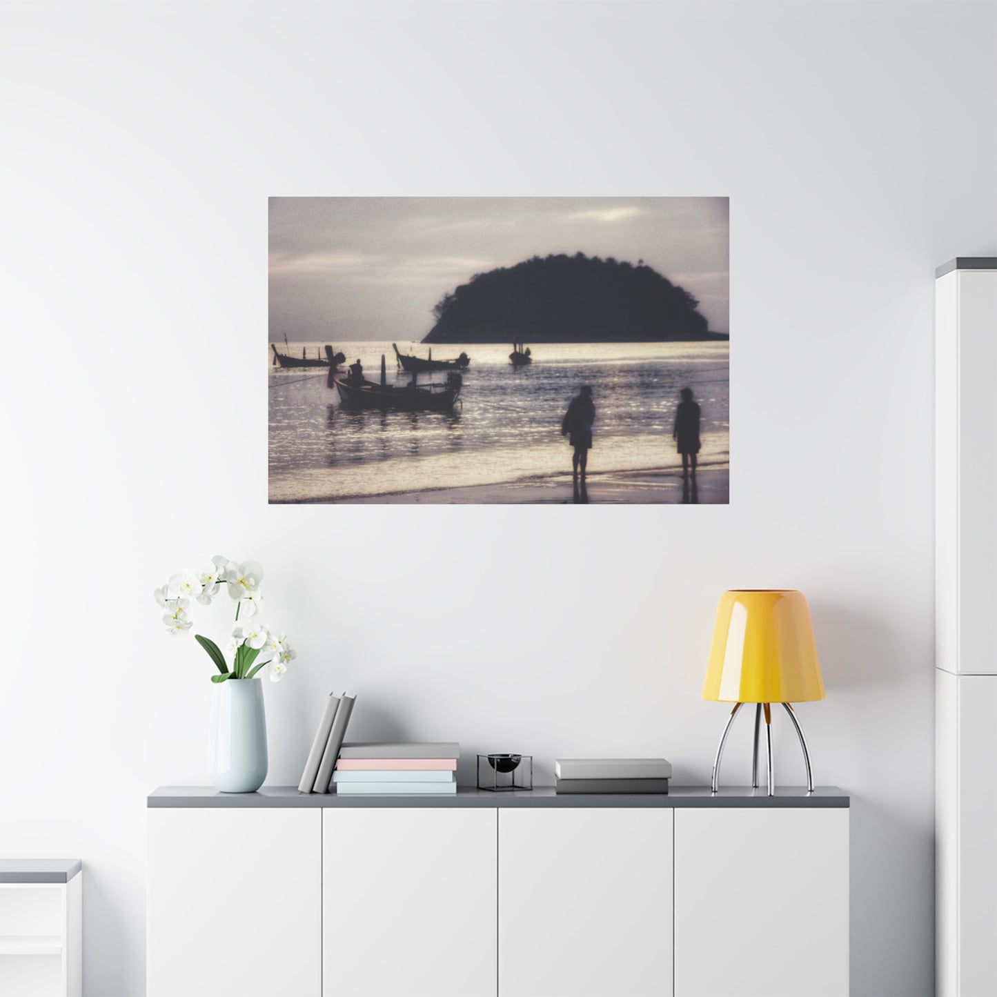 Serene Beach Canvas Print