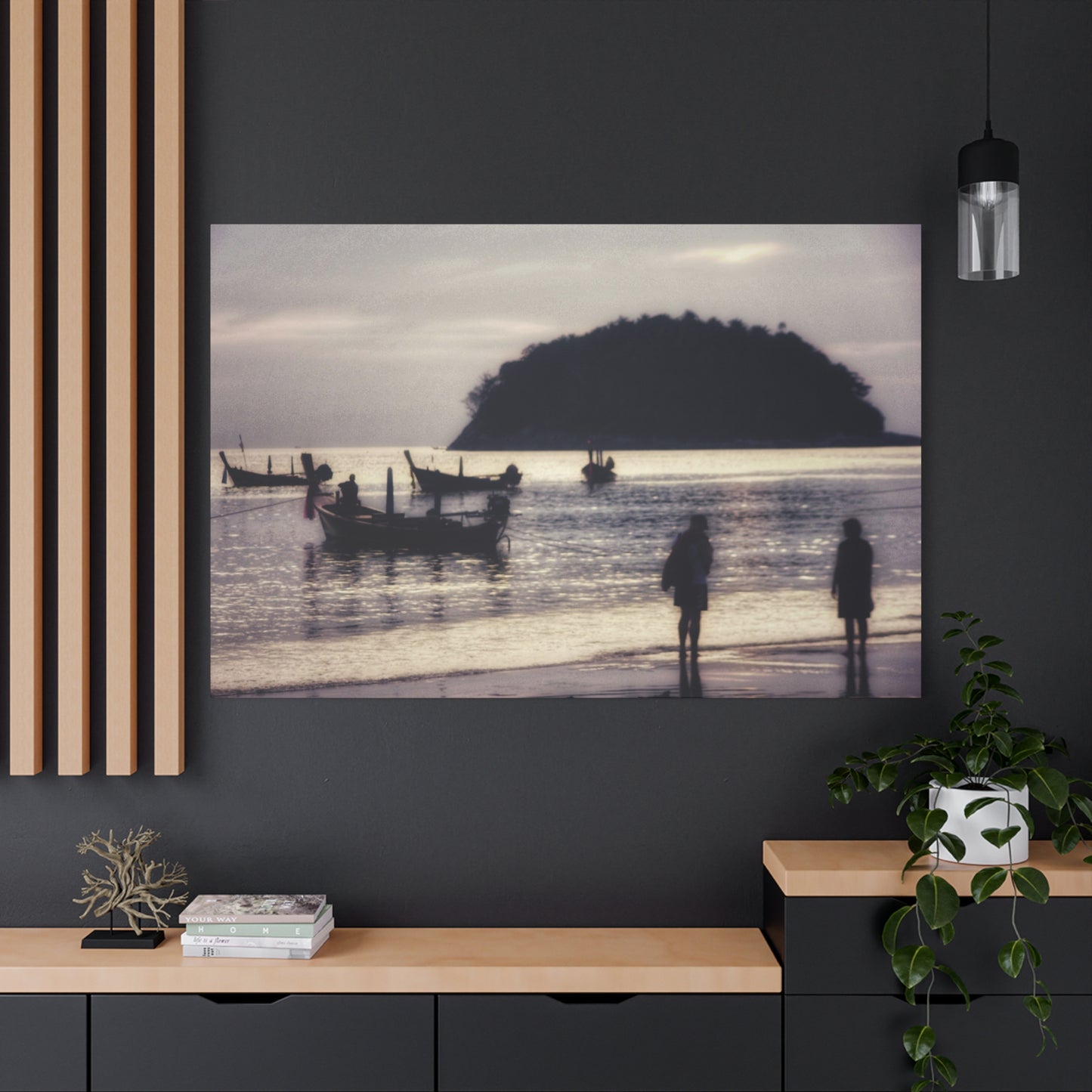 Serene Beach Canvas Print