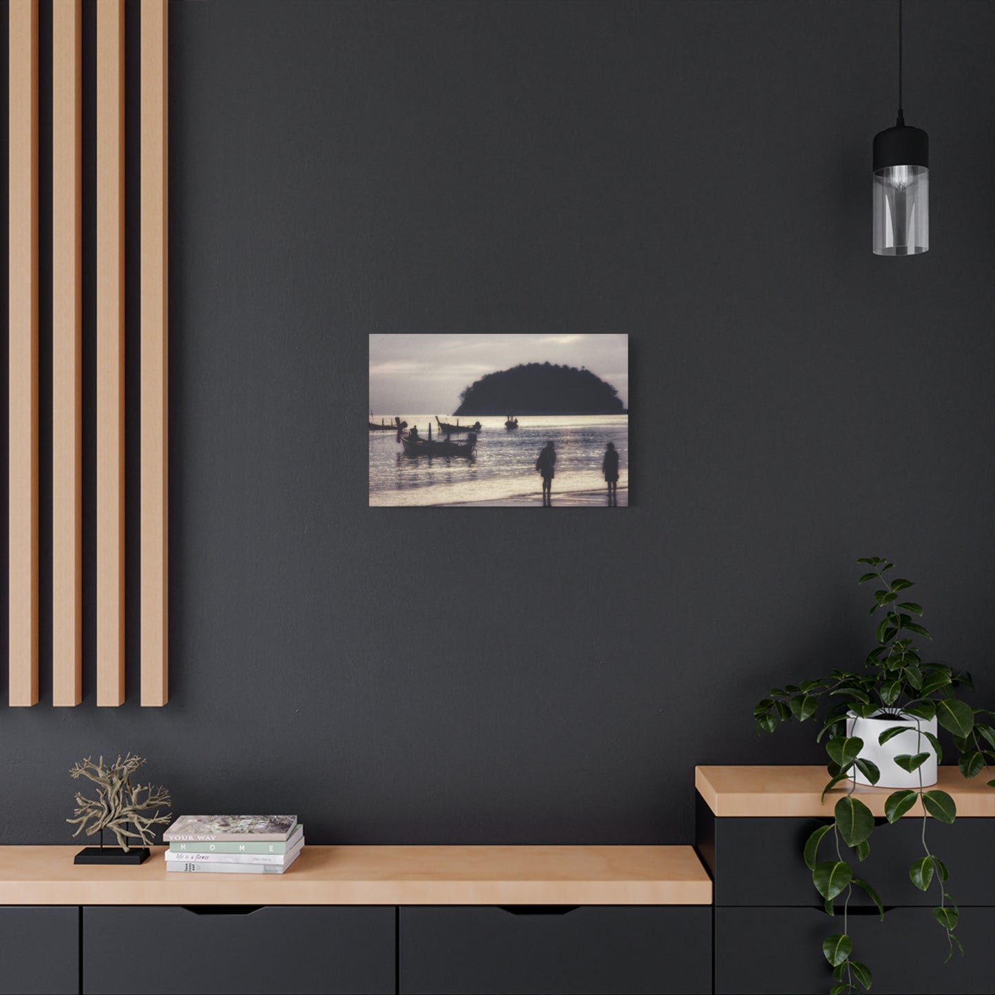 Serene Beach Canvas Print